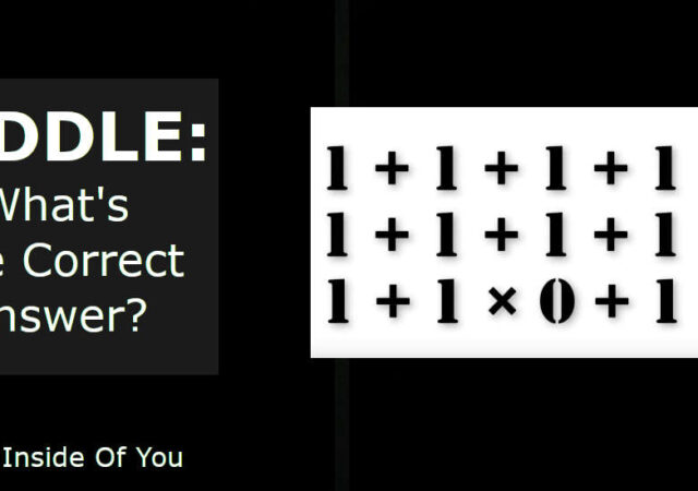 What's the correct answer? Featured