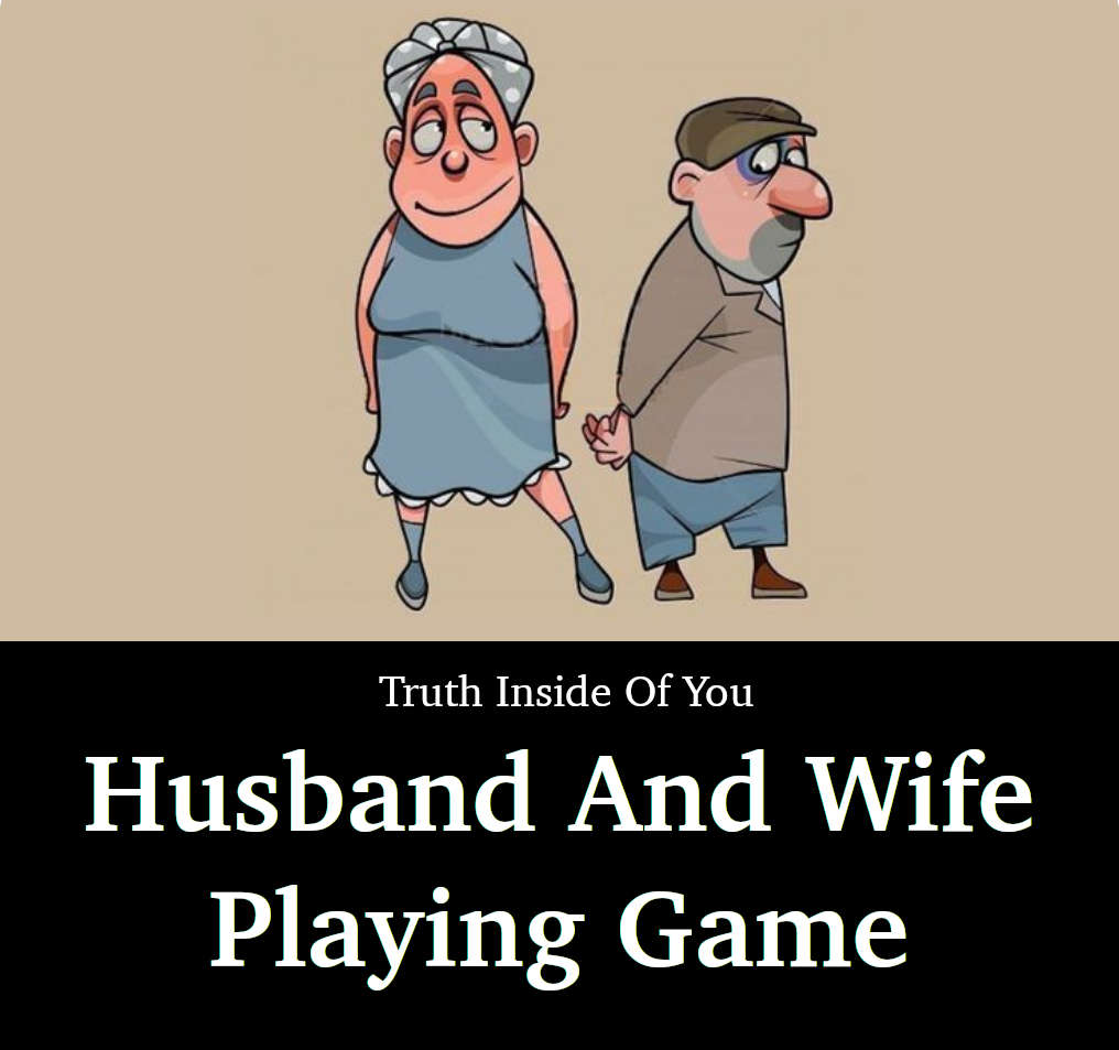 Husband And Wife Playing Game