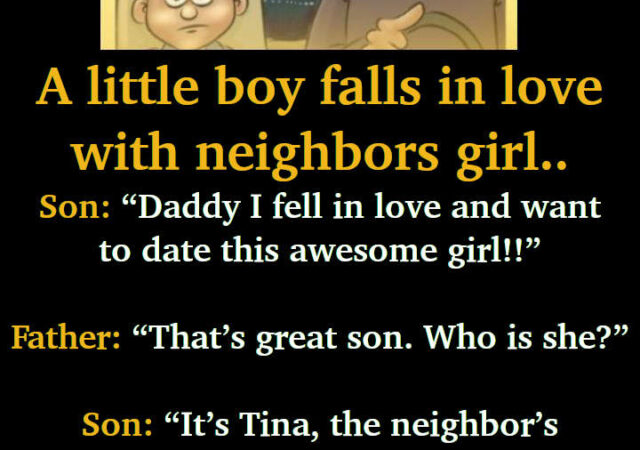 JOKE- A Little Boy Falls In Love With Neighbors Girl