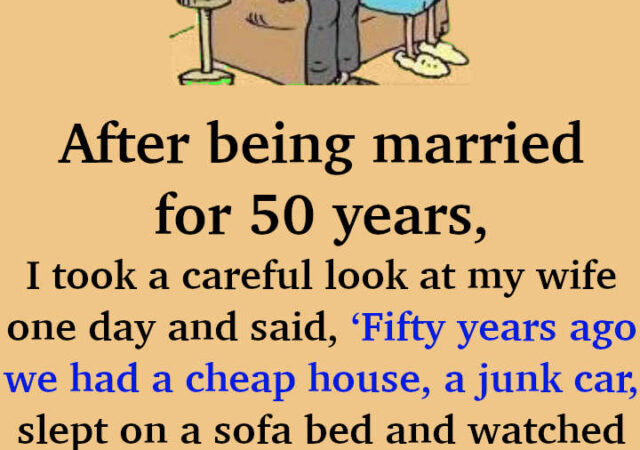 JOKE- After Being Married For 50 Years