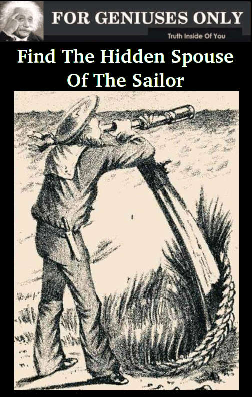 RIDDLE- Find The Hidden Spouse Of The Sailor